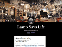 Tablet Screenshot of lampsayslife.tumblr.com