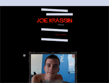 Tablet Screenshot of joedonkrassman.tumblr.com