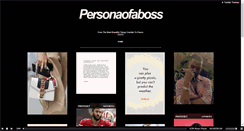 Desktop Screenshot of personofaboss.tumblr.com