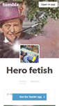 Mobile Screenshot of herofetish.tumblr.com