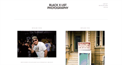 Desktop Screenshot of blackxlist.tumblr.com