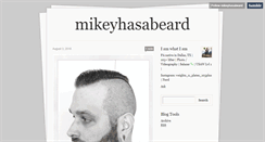 Desktop Screenshot of mikeyhasabeard.tumblr.com