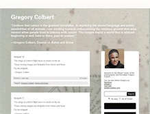 Tablet Screenshot of gregorycolbert.tumblr.com