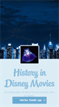 Mobile Screenshot of disneyhistory.tumblr.com