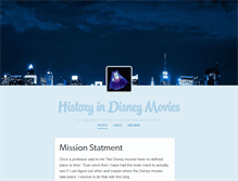 Tablet Screenshot of disneyhistory.tumblr.com