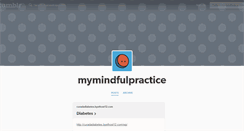 Desktop Screenshot of mymindfulpractice.tumblr.com