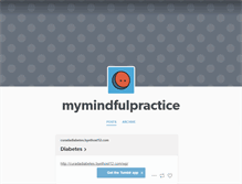 Tablet Screenshot of mymindfulpractice.tumblr.com