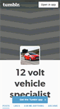 Mobile Screenshot of 12voltspecialist.tumblr.com