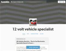 Tablet Screenshot of 12voltspecialist.tumblr.com
