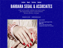 Tablet Screenshot of barbarasegalandassociates.tumblr.com