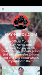 Mobile Screenshot of gaynerds.tumblr.com
