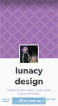 Mobile Screenshot of lunacydesign.tumblr.com