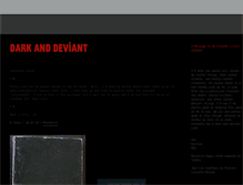 Tablet Screenshot of darkanddeviant.tumblr.com