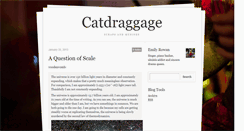 Desktop Screenshot of catdraggage.tumblr.com