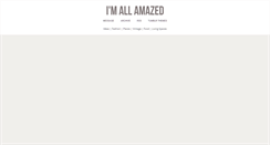 Desktop Screenshot of imallamazed.tumblr.com
