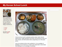 Tablet Screenshot of mykoreanschoollunch.tumblr.com