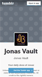 Mobile Screenshot of jonasvault.tumblr.com