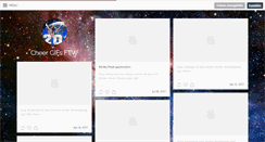 Desktop Screenshot of cheergifsftw.tumblr.com