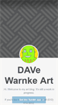 Mobile Screenshot of davewarnke.tumblr.com