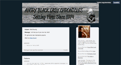 Desktop Screenshot of angryblacklady.tumblr.com