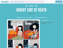 Tablet Screenshot of brightsideofdeath.tumblr.com