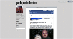 Desktop Screenshot of laportderriere.tumblr.com
