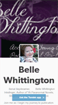 Mobile Screenshot of bellewhittington.tumblr.com