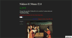 Desktop Screenshot of nikkor.tumblr.com