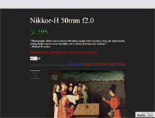 Tablet Screenshot of nikkor.tumblr.com