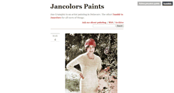 Desktop Screenshot of jancolors-paints.tumblr.com