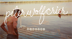 Desktop Screenshot of peterwolfcrier.tumblr.com