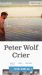 Mobile Screenshot of peterwolfcrier.tumblr.com