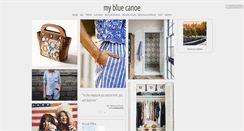 Desktop Screenshot of mybluecanoe.tumblr.com