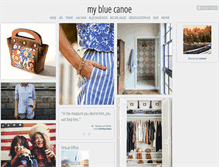 Tablet Screenshot of mybluecanoe.tumblr.com