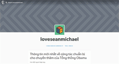 Desktop Screenshot of loveseanmichael.tumblr.com