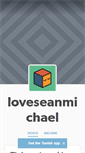 Mobile Screenshot of loveseanmichael.tumblr.com