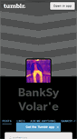 Mobile Screenshot of banksyvolare.tumblr.com
