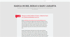 Desktop Screenshot of hargamobilbekasbarujakarta.tumblr.com