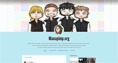 Desktop Screenshot of manapimp.tumblr.com