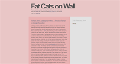 Desktop Screenshot of fatcatsonwallstreet.tumblr.com