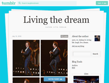 Tablet Screenshot of laughlivedream.tumblr.com