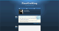 Desktop Screenshot of finalcutking.tumblr.com
