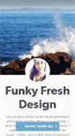 Mobile Screenshot of funkyfreshdesign.tumblr.com