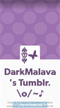 Mobile Screenshot of darkmalava.tumblr.com