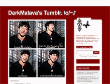 Tablet Screenshot of darkmalava.tumblr.com