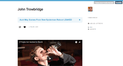 Desktop Screenshot of johneveretttrowbridge.tumblr.com