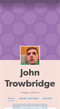 Mobile Screenshot of johneveretttrowbridge.tumblr.com