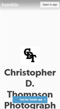 Mobile Screenshot of christopherdthompson.tumblr.com