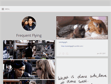 Tablet Screenshot of frequentflying.tumblr.com