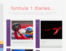 Tablet Screenshot of formula1diaries.tumblr.com
